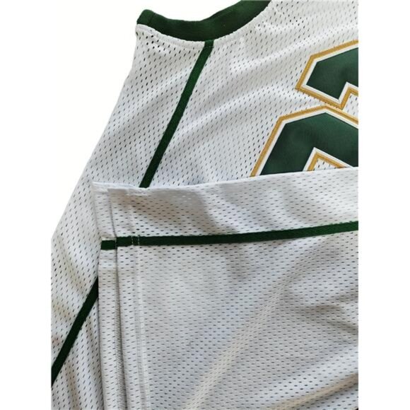 New St. Vincent-St. Mary Fighting Irish LeBron James Jersey - White/Green - Picture 5 of 7